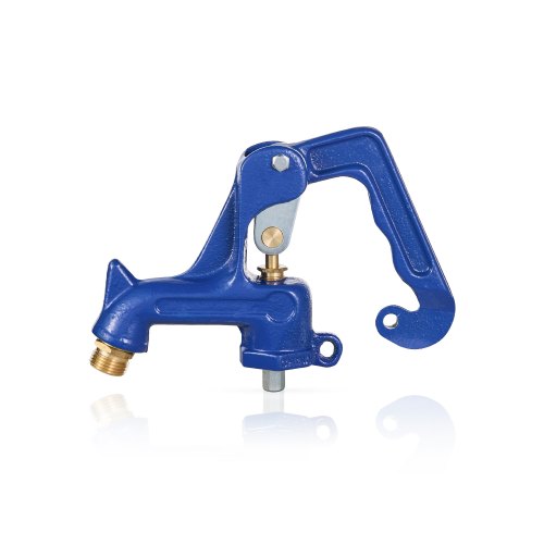 Frost Free Outdoor Faucet, Freeze Proof Yard Hydrant Complete Head Assembly, with G 1" Galvanized Pipe Thread & G 3/4" Hose Connection for Yard, Garden, Pasture Irrigation (Pipe Not Included)