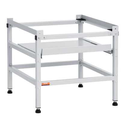 Washing Machine Stand, 25.2x25-Inch Washer Laundry Pedestal, 300LBS Load Capacity Washer And Dryer Pedestal Base with Tray, 4 Adjustable Feet for Lifting Washing Machines, Carbon Steel