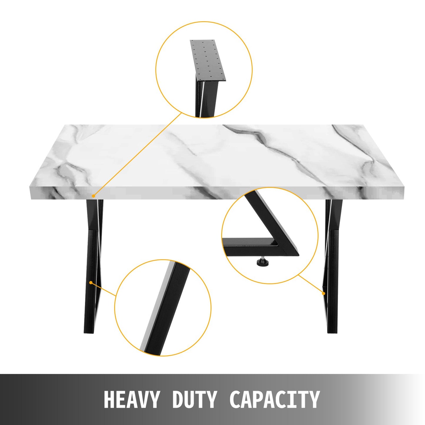 Metal Table Legs Set of 2 Dining Table Legs Black Desk Legs 28”, Height 20” Width Bench Legs Coffee Table Legs 1763lbs Load Capacity Steel Table Legs Heavy Duty Base Modern DIY(Zig Zag Style)