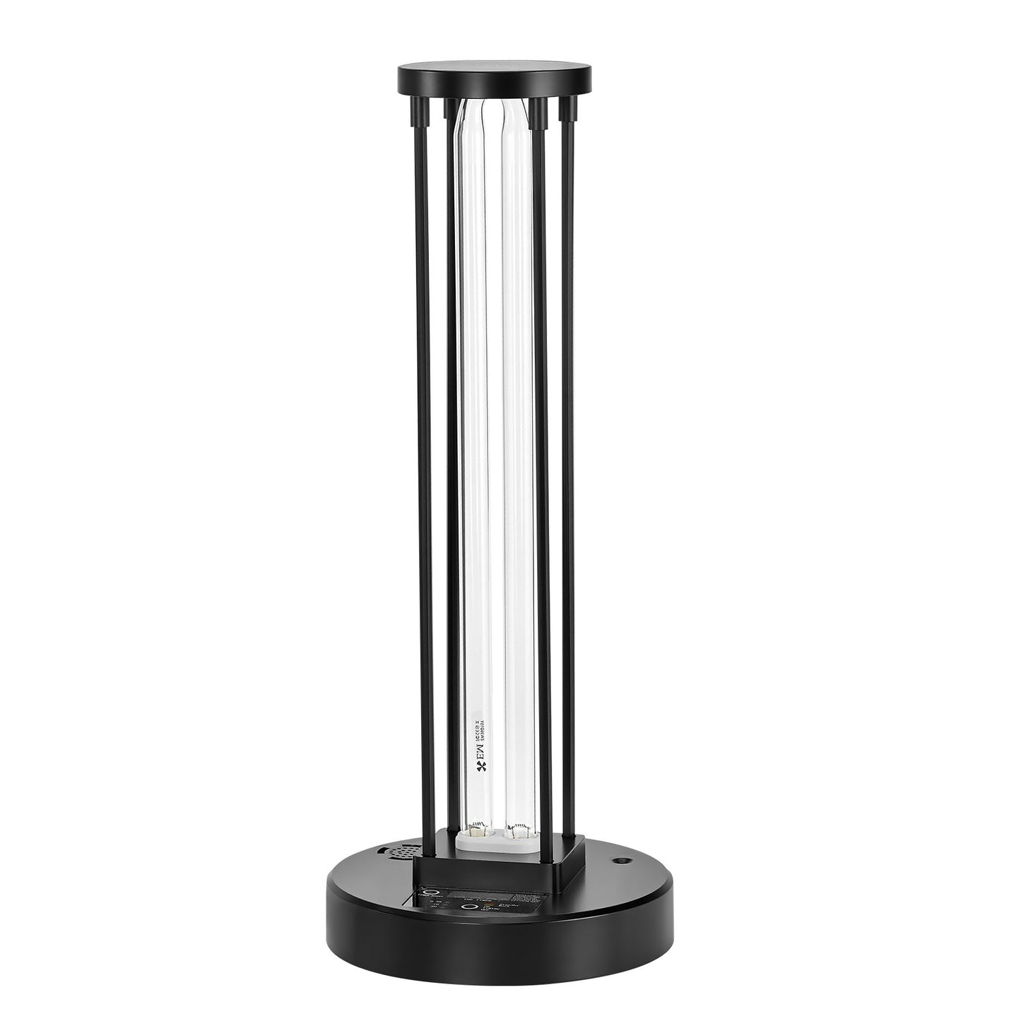 UV-Lampe, 36-W-Ultraviolettlampe mit Ozonreiniger, UVC-Lampe mit 3-stufigem Timer (30/60/120 Minuten) und Fernbedienung, für Räume bis zu 37 m², UVO-Lampen für Wohnzimmer, Schlafzimmer, Hotel, Schule