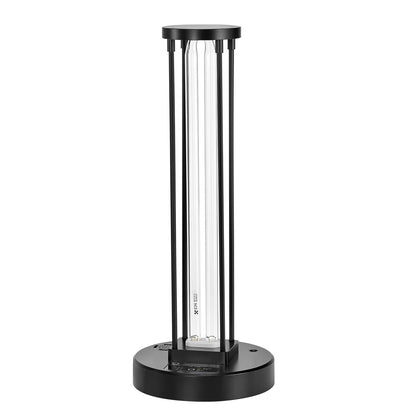 UV-Lampe, 36-W-Ultraviolettlampe mit Ozonreiniger, UVC-Lampe mit 3-stufigem Timer (30/60/120 Minuten) und Fernbedienung, für Räume bis zu 37 m², UVO-Lampen für Wohnzimmer, Schlafzimmer, Hotel, Schule