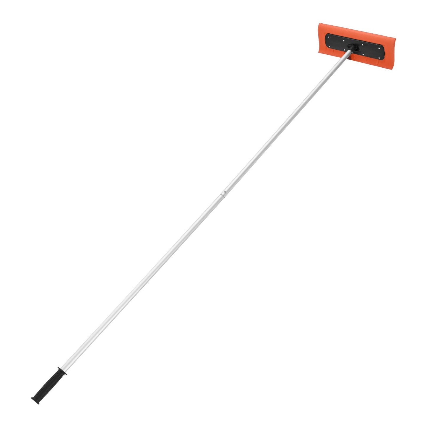 Snow Roof Rake, 45cm Foam Blade, 2.25-5.62 m Adjustable Roof Snow Scraper, Extension Tubes & Non-Slip Handle, Lightweight Snows Removal Tool for House Leaves Debris Clearing