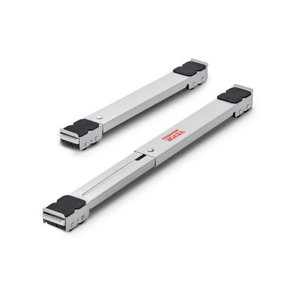 Heavy Duty Furniture Appliances Rollers, 299.4 kg Total Load, Extendable Appliance Rollers Mobile Washing Machine Base, Fridge Stand Dolly Movers for Refrigerators, Dryers, Dishwashers, White