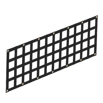 Ladeflächennetz, 152 x 46 cm, robustes Gepäcknetz für Pickups mit 4 verstellbaren Teleskopgurten, ausziehbar und langlebig, flexibel verstellbar, geeignet für Pickups, Anhänger, Lkw, Jeeps und SUVs