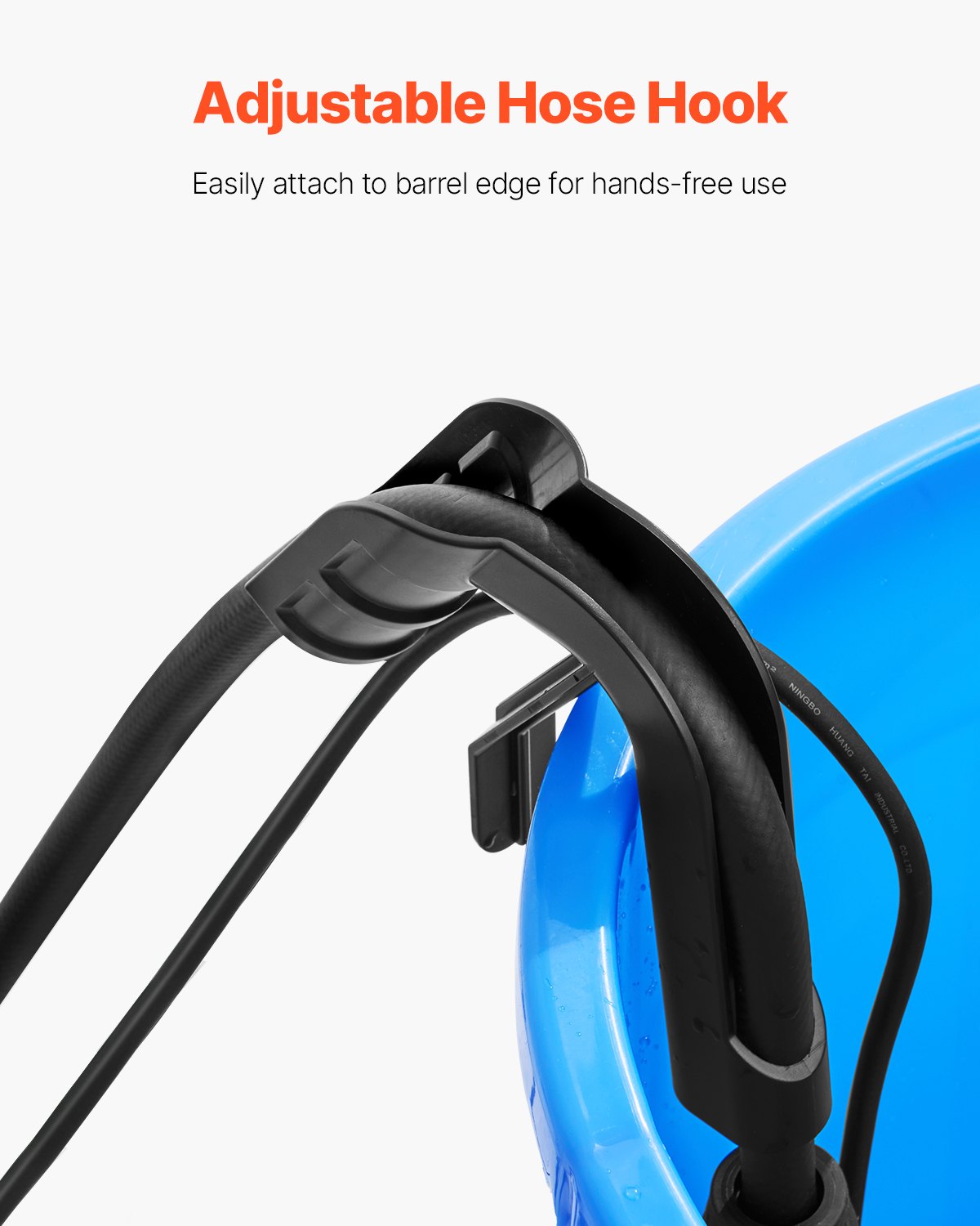 Cordless Submersible Water Transfer Pump, 33 L/min(528GPH), Portable Sump Pump with G3/4" Garden Hose, Compatible with Dewalt 20V MAX Battery (No Battery), Electric Utility Pump for Pool, Garden, Pond