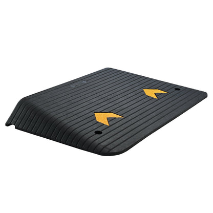 Rubber Threshold Ramp Door Ramp 4" Rise 15 tons Load Rubber Curb Ramp
