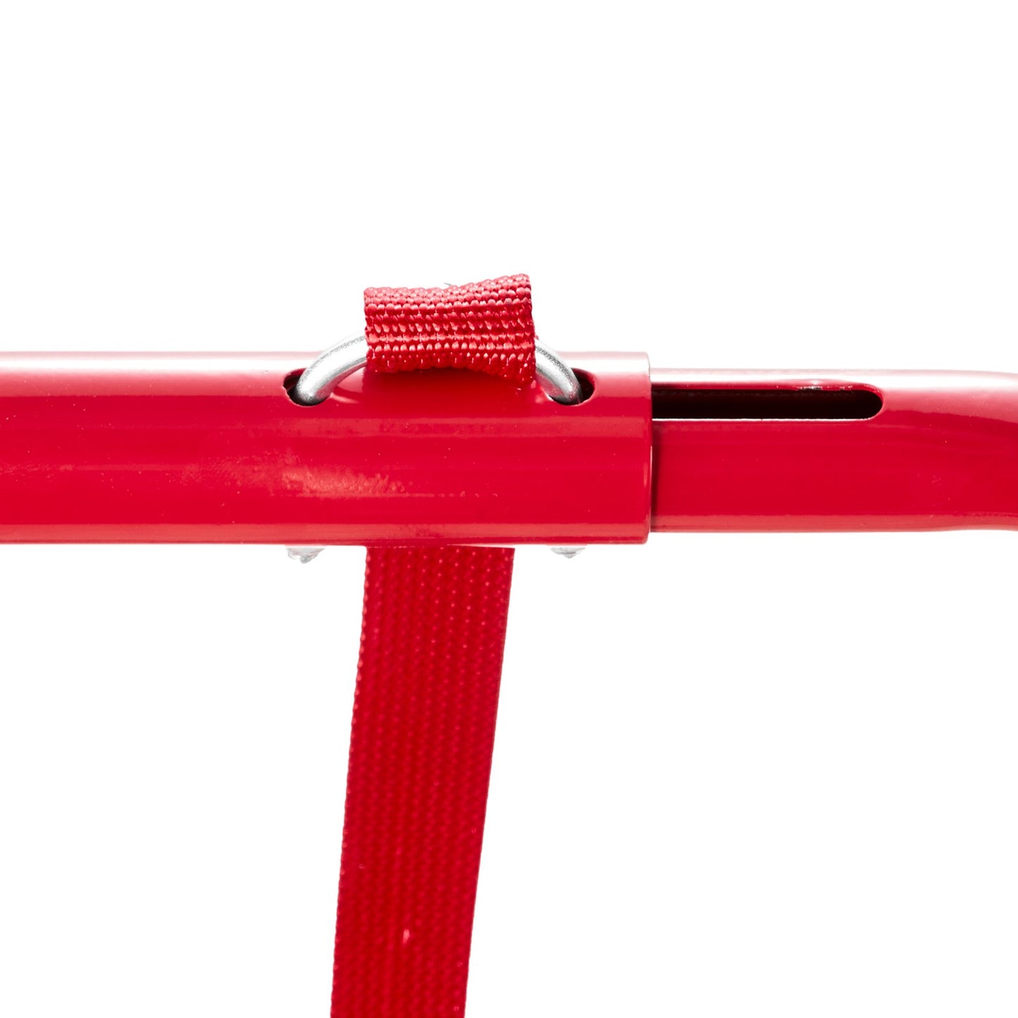 Fire Escape Ladder, 5-6 Story 15.24m Retractable Emergency Fire Ladder, Lightweight Aluminum Alloy Safety Escape Ladders with Sturdy Polyester Strap, Anti-Slip & Wide Rungs, 453KG Max Loading