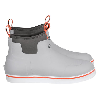 Men's Deck Boots, Waterproof Fishing Rain Boots, Anti-Slip Ankle Rubber Outdoor Work Shoes, Gardening Insulated Mud Boots Footwear, Lightweight & Durable, for Manufacturing, Farming, Size 11 US