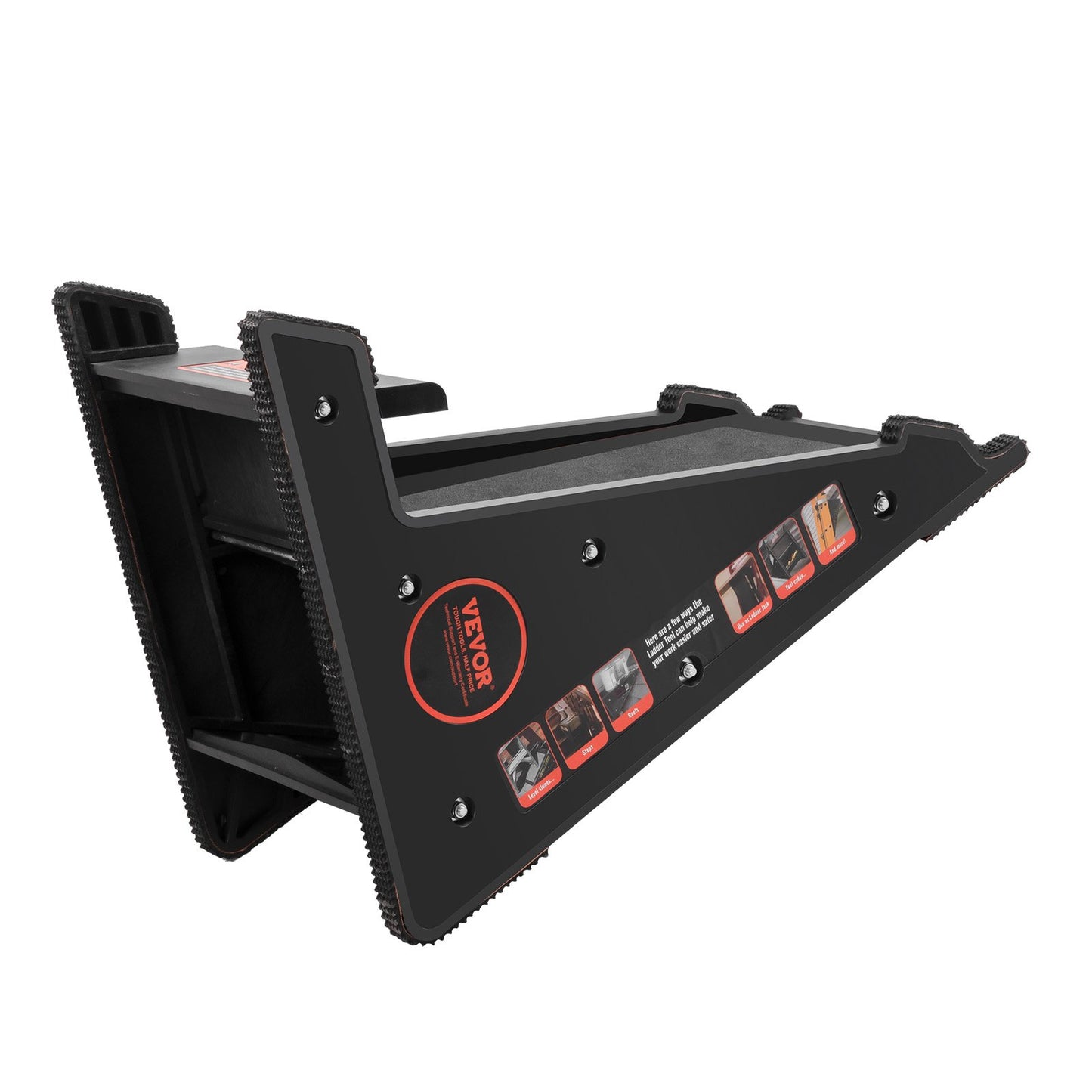 Ladder Levler 172.4 kg Load PP Leveling Tool with Storage for Uneven Ground