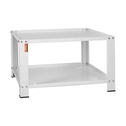Laundry Pedestal with Storage Shelf, 711Lx711Wx406H mm, Washer And Dryer Base Stand Platform Universal Fit 299kg Capacity, Heavy Duty Steel Multi-Functional Base for Washing Machine