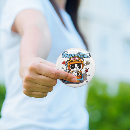 500 Sets 2.25 inch 58mm Pin Back Button Parts, DIY Round Button Badge Parts, Set Includes Metal Top, Plastic/Metal Button, Clear Film, and Blank Paper For Gifts Presents, Machine NOT Included