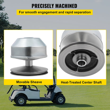 G2-G22 Drive Clutch Compatible With Yamaha Golf Cart 1985+ G2 G8 G9 G14 G16 G22 4 Cycle Carts Gas Golf Cart 1985 Up