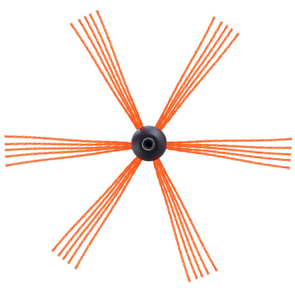 8 m Schornsteinreinigungsset mit 8 verstärkten, flexiblen Nylonstäben, ergonomischer Schornsteinreinigungsbürste, 360°-Schornsteinbürste, umfangreiches Zubehör für Kaminabzüge im Haushalt. Passend für die meisten Rohre.