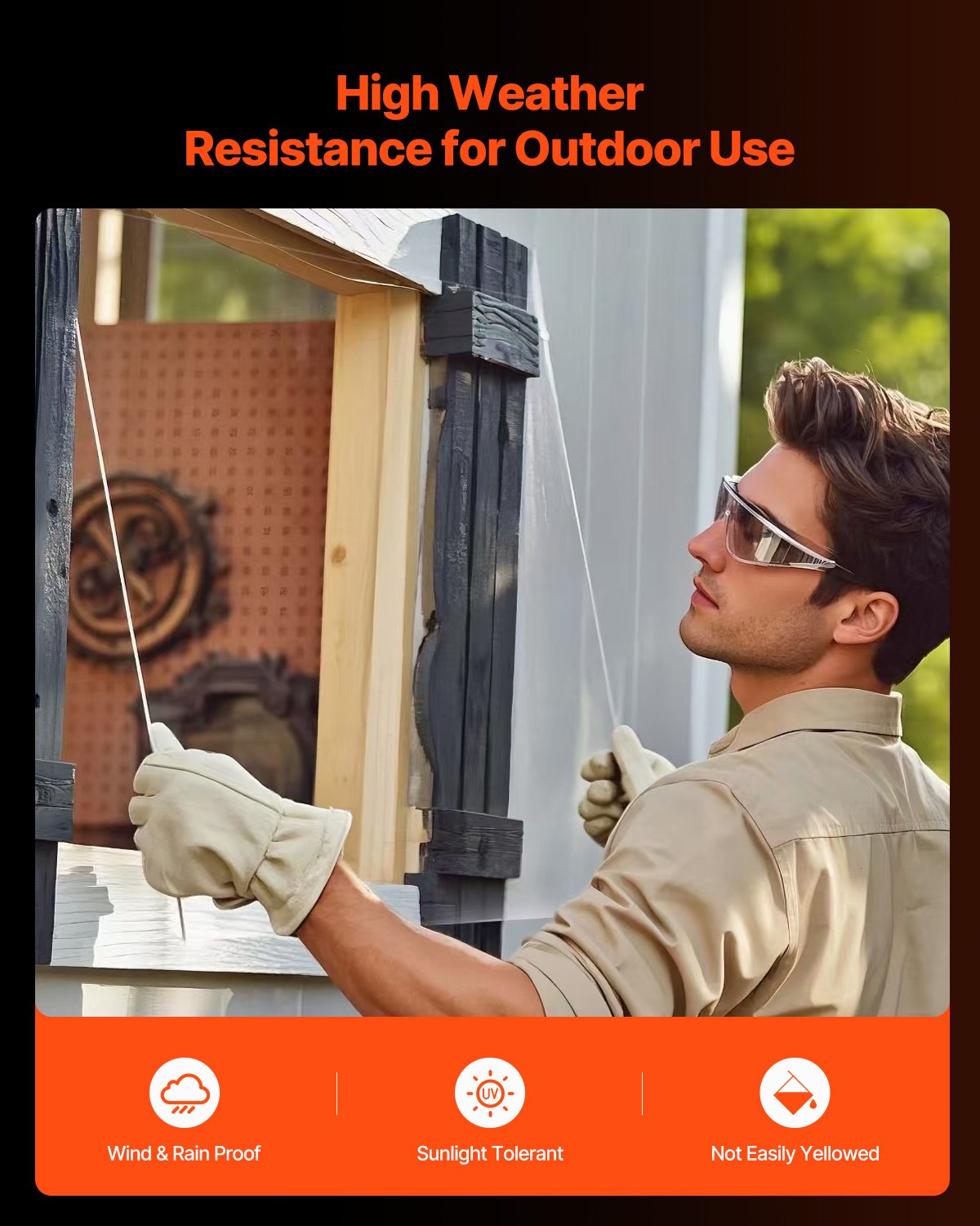 Plexiglass Acrylic Sheet, 2-Pack Plastic Sheets, 24 x 36 Inch 1/4 Inch Thick Clear Plastic Cast Transparent Glass for Crafting Projects, Replacement Picture Frame Glass, DIY Display, Easy to Cut