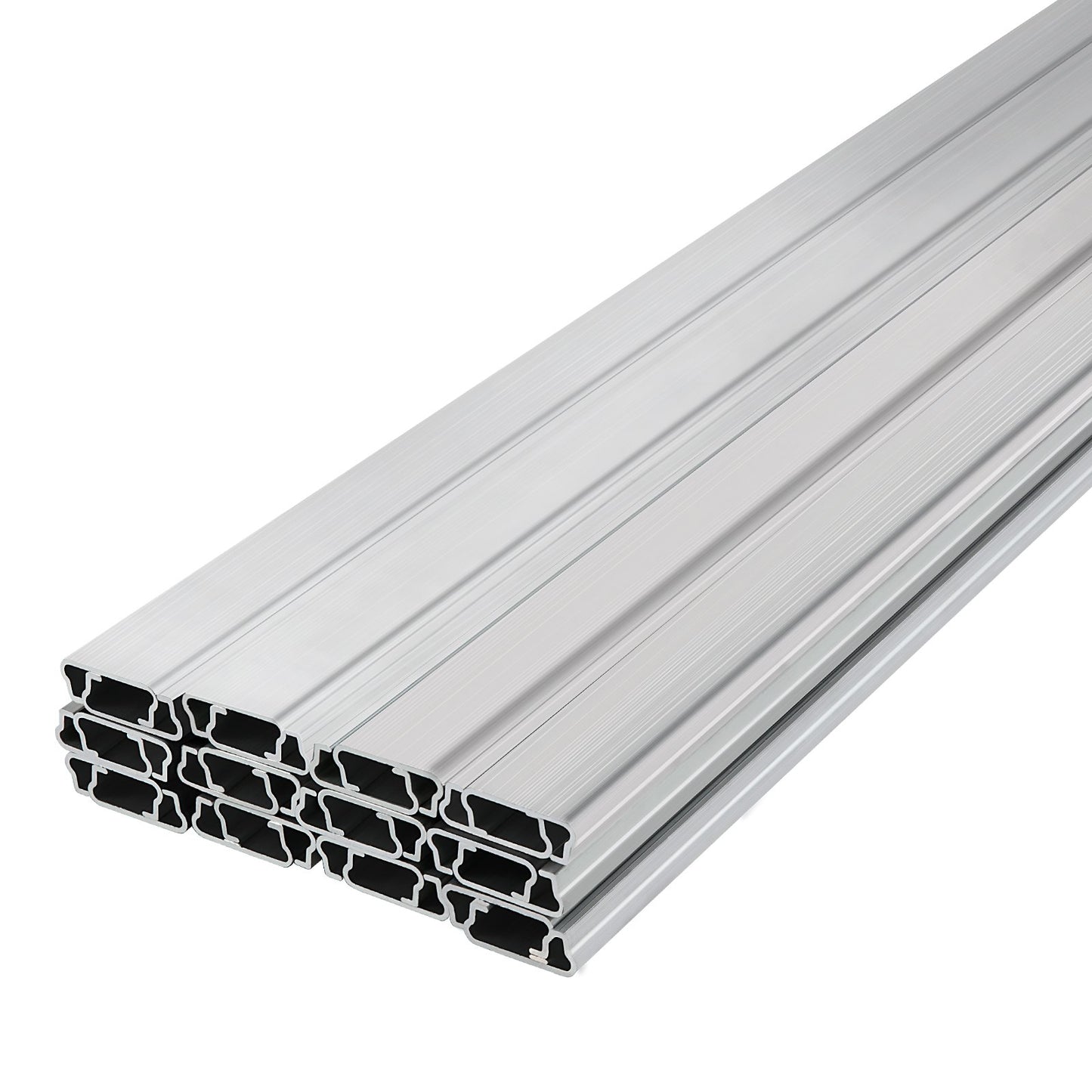 Spring Wire and Lock Channel, 6.56ft Spring Lock & U-Channel Bundle for Greenhouse, 30 Packs PE Coated Spring Wire & Aluminum Alloy Channel, Plastic Poly Film or Shade Cloth Attachment with Scre