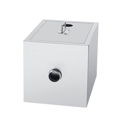 Gewerblicher Fettabscheider, 3,6 kg Fettabscheider, Fettabscheider mit oberem Zulauf, Untertisch-Fettabscheider aus Edelstahl, 2,8 GPM Abwasser-Öl-Wasser-Abscheider, für Restaurantkantine und private Küche