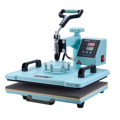 Heat Press Machine 300 x 380 mm 8 in 1 with 850.5 g Tumbler Press T-Shirts Green