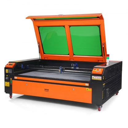 130W CO2 Laser Engraver, 89 x 140 cm(35 x 55 in), 500 mm/s(19.7 IPS) Laser Cutter Machine with 2-Way Pass Air Assist, Compatible with LightBurn, CorelDRAW, AutoCAD, Windows, Mac OS, Linux, for Wood Acrylic Fabric More