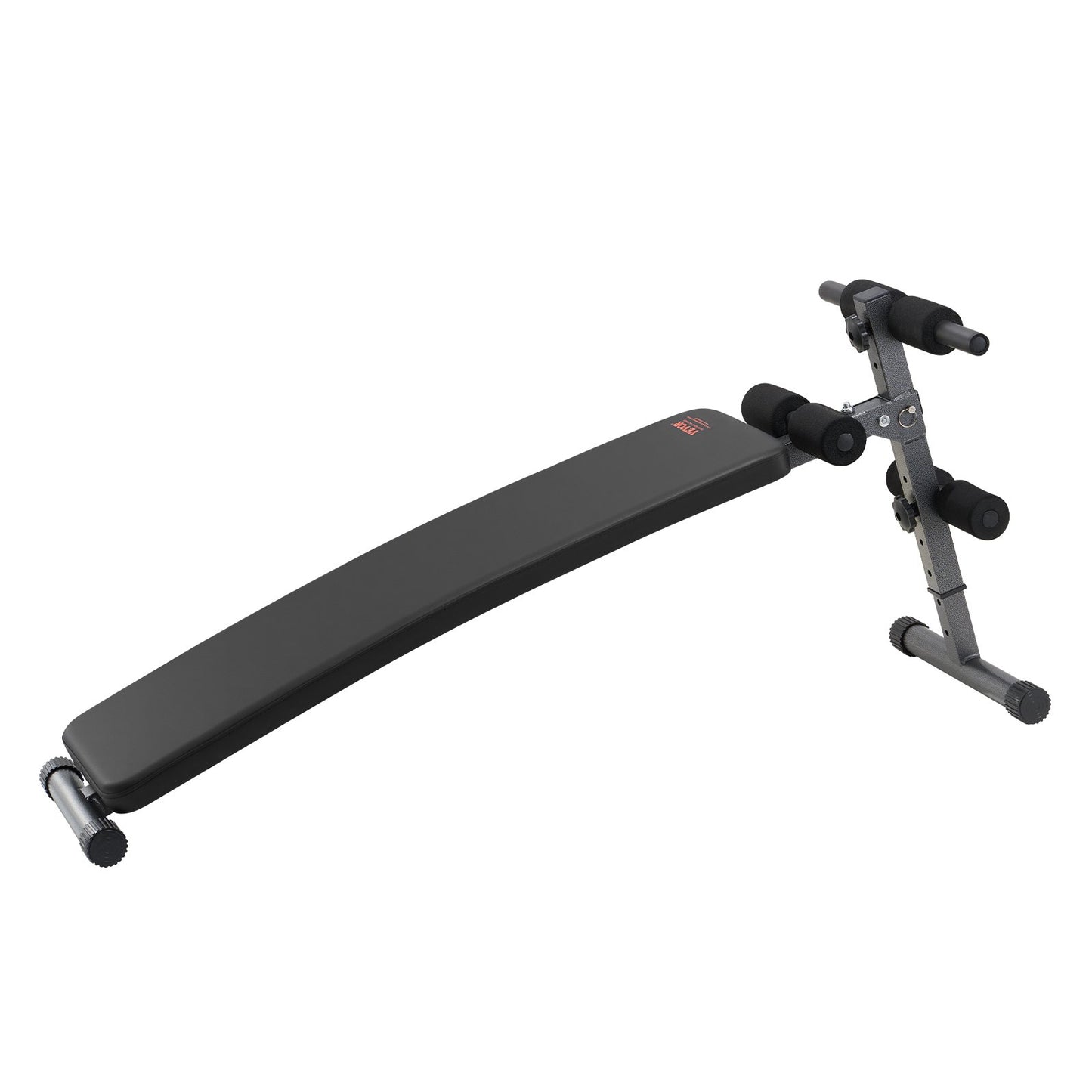 Sit Up Bench, Folding Curved Decline Ab Bench, with 5 Adjustable Height Settings, Heavy-Duty Steel, Non-Slip Design, 226 Kg Capacity for Home Gym Workouts, Strength Training, Full Body Muscles