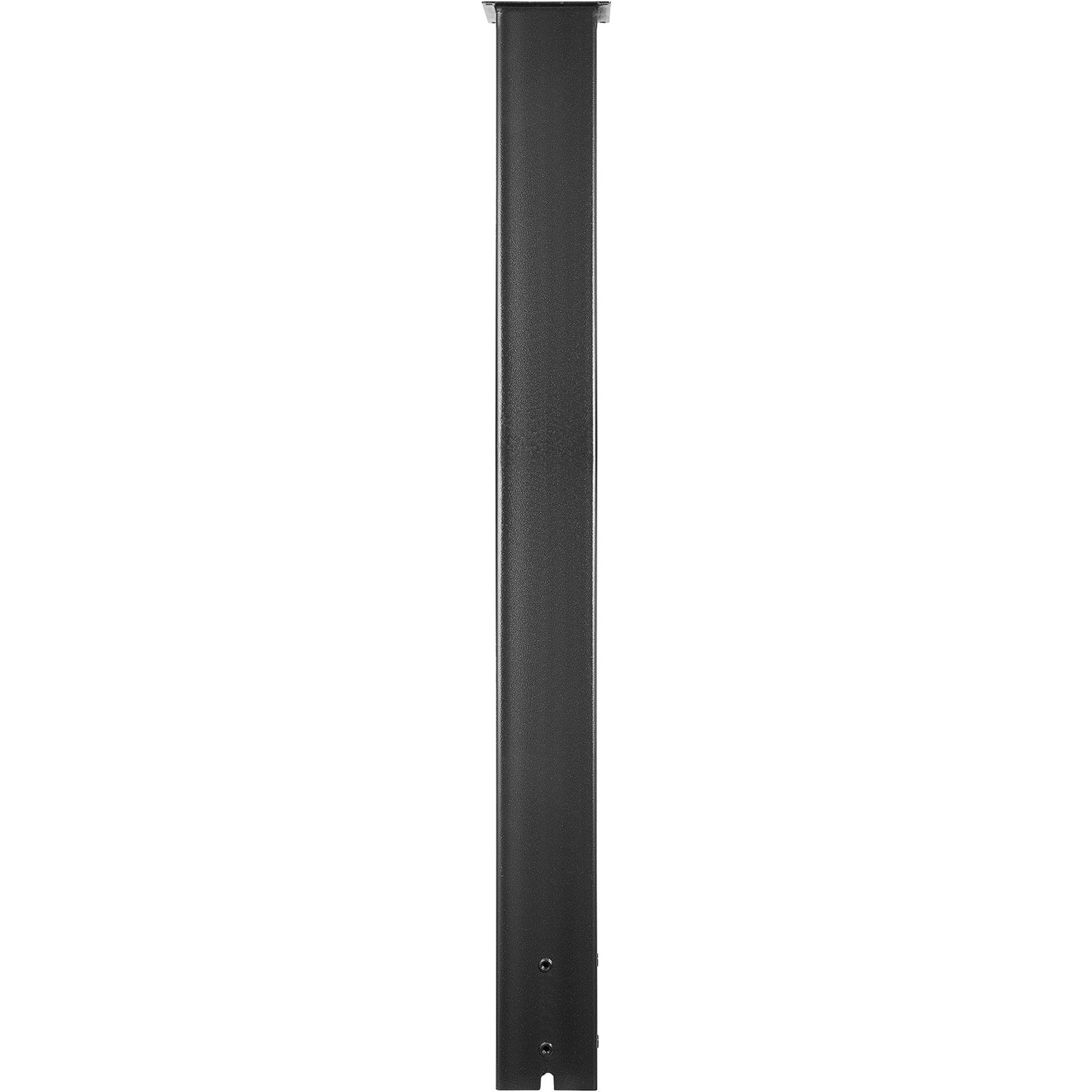 Mailbox Post, 43\" High Mailbox Stand, Black Powder-Coated Mail Box Post Kit, Q235 Steel Post Stand Surface Mount Post for Sidewalk and Street Curbside, Universal Mail Post for Outdoor Mailbox