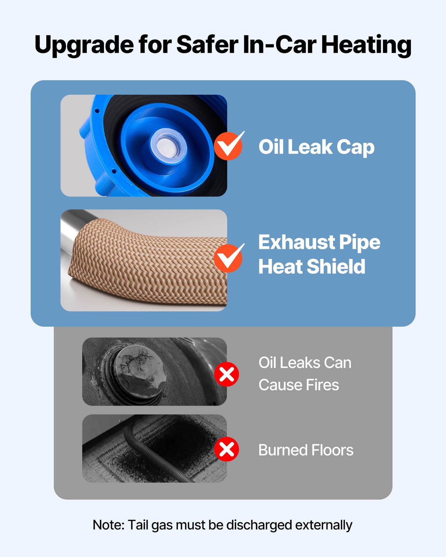 Diesel Air Heater, 8 kW DC12-24V, Fast Heating Diesel Parking Heater with Remote Control and Color Digital Display, 10L Fuel Tank, Low Noise, Voice Announcement, for RV, Truck, Boat and Trailer