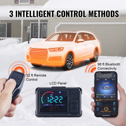 Diesel Air Heater All-in-one 12V 5KW Bluetooth App LCD for Car RV