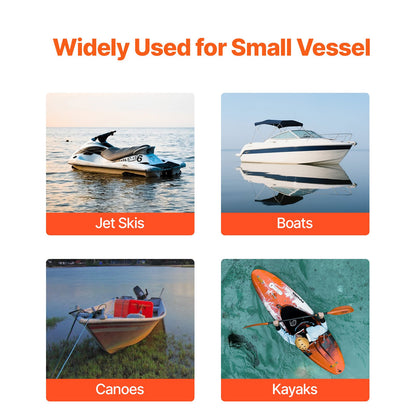 Sand Spike Boat Anchor, 90 cm Slide Anchor Shore Spike, Galvanized Carbon Steel Boat Shore Anchors, Shallow Water Beach Anchors, for Securing Jet Ski PWC Pontoon Kayak on Beaches & Sandbars