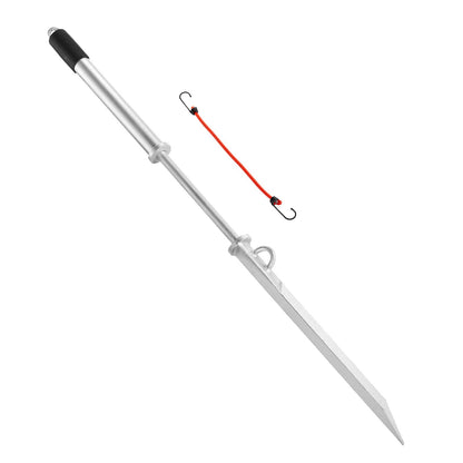 Sand Spike Boat Anchor, 90 cm Slide Anchor Shore Spike, Galvanized Carbon Steel Boat Shore Anchors, Shallow Water Beach Anchors, for Securing Jet Ski PWC Pontoon Kayak on Beaches & Sandbars