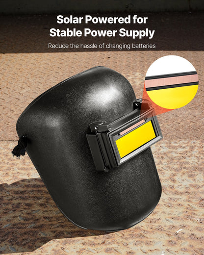 Auto Darkening Welding Lens 108 x 51 mm, Shade 10 True Color Welding Lens with Dual Arc Sensors, Compatible with Most Welding Helmets for TIG, MIG, MMA, ARC Applications