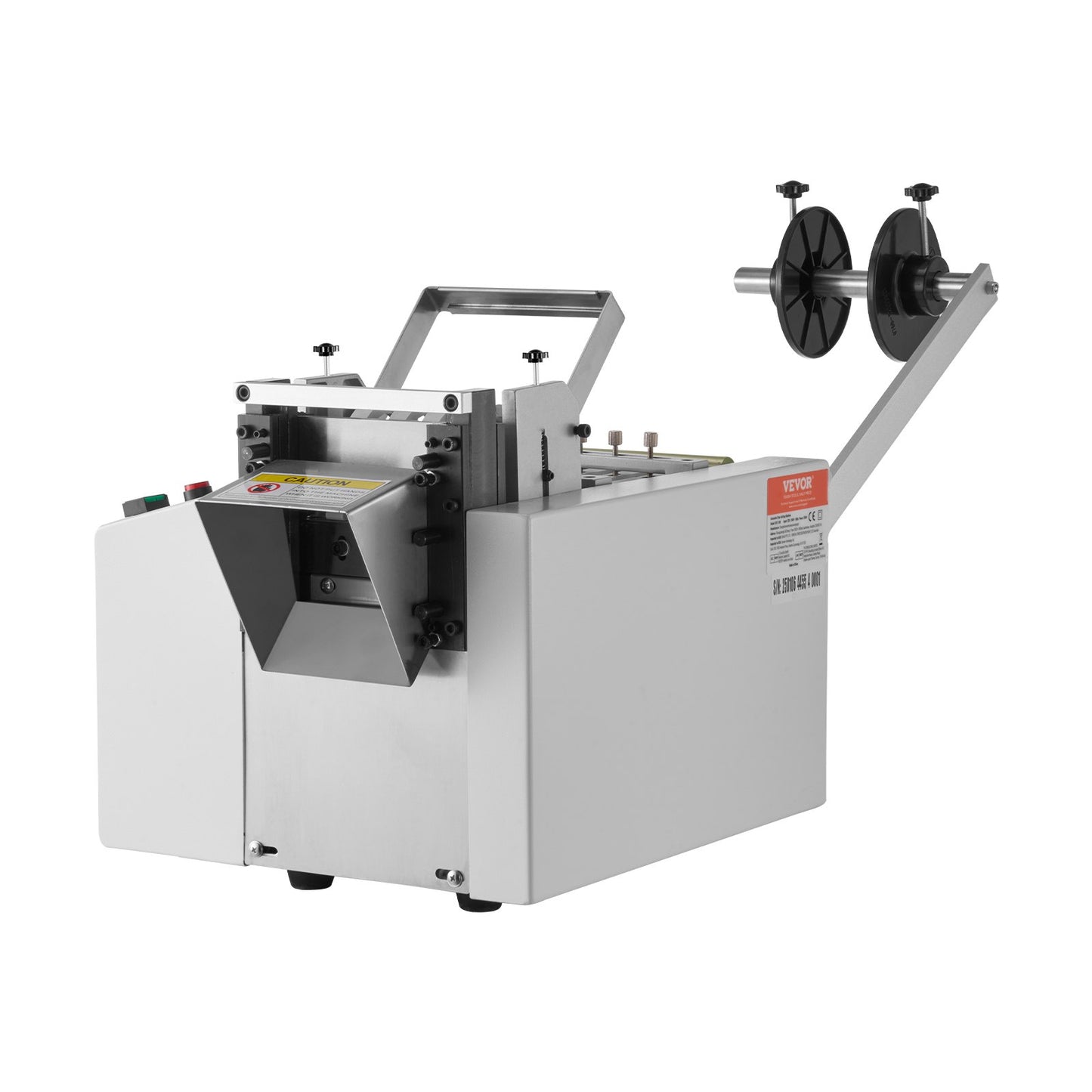 Auto Heat-Shrink Tube Cutter, Cable Pipe Cutting Machine with 1mm-85mm Cutting Width, 0.1mm-99999.9mm Length, Automatic Tube Cutter for Heat Shrink Tube, Fiberglass Tube, Cable, Yellow Wax Tubes