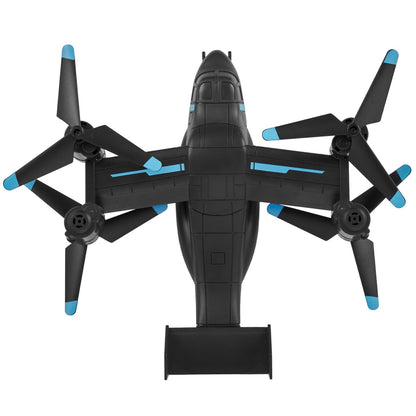 RC Helicopter, 2.4GHz Remote Control Helicopter with Gyro, 4-Channel RC Airplane for Beginner, Wing Lights & One-Key Takeoff/Landing, Flying Plane Toys for Kids Ages 8 and up