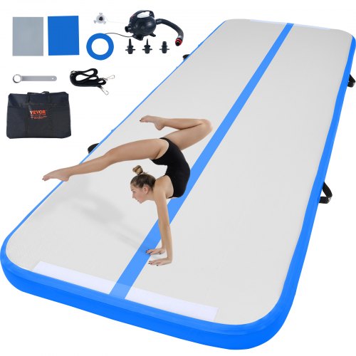 3.1 m Air Track Inflatable Training Tumbling Gymnastics Gym Mat with Pump