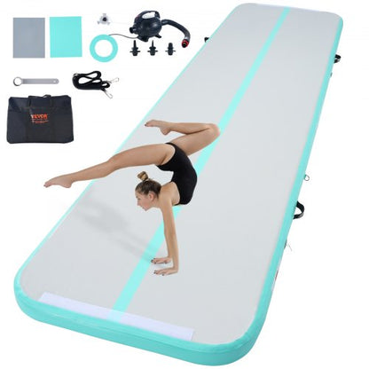 4 m Air Track Inflatable Training Tumbling Gymnastics Gym Mat with Pump