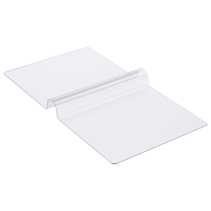 Plastic Table Cover, 40 x 60 Inch 2.0 mm Thick Clear Table Protector, Rectangle PVC Desk Mat, Waterproof & Easy Cleaning Desk Pad Tablecloth, for Office Dresser Dining Room Table Night Stand