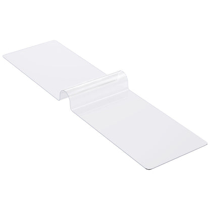 Plastic Table Cover, 42 x 96 Inch 1.5 mm Thick Clear Table Protector, Rectangle PVC Desk Mat, Waterproof & Easy Cleaning Desk Pad Tablecloth, for Office Dresser Dining Room Table Night Stand