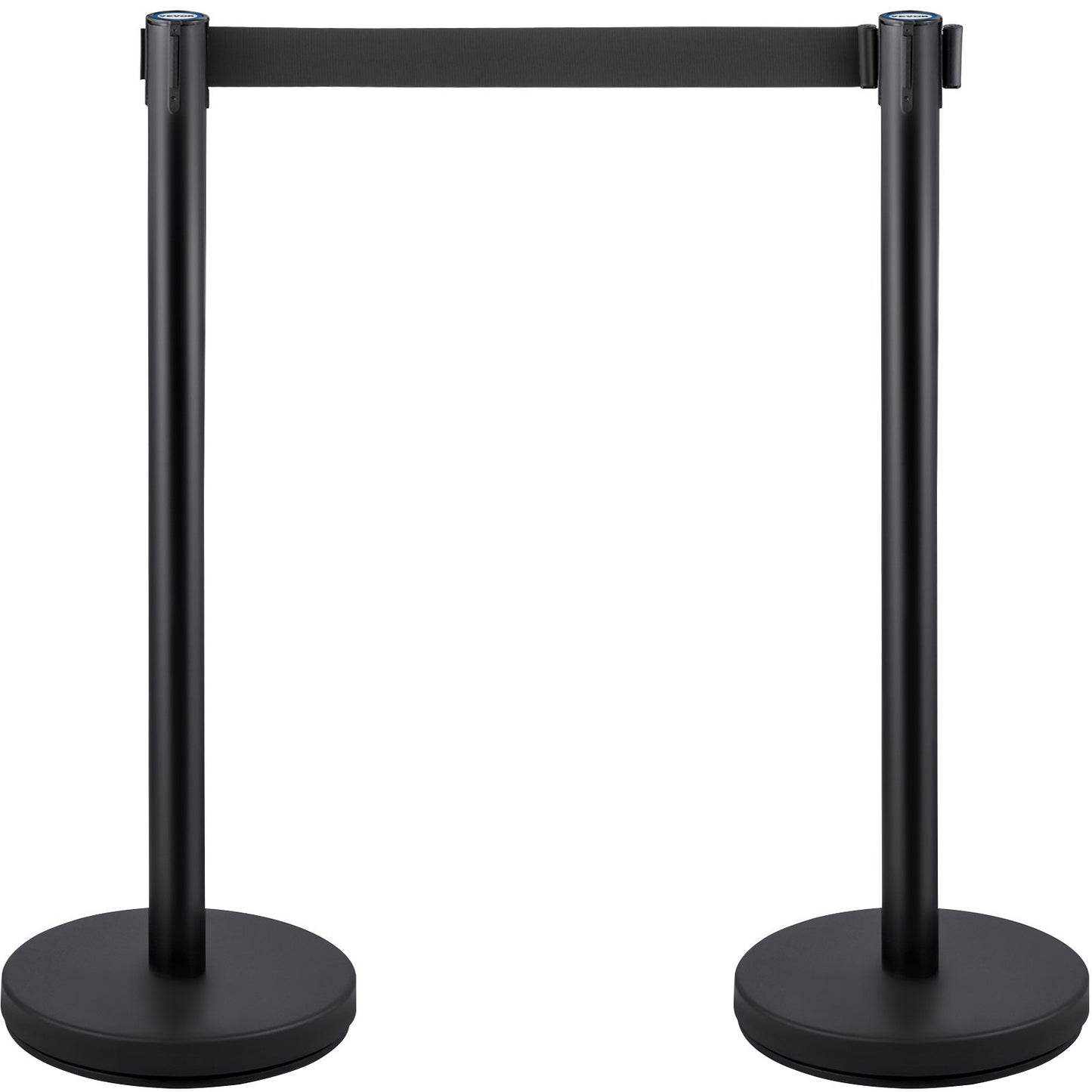 Crowd Control Stanchions, 6-Pack Crowd Control Barriers with 3PCS 6.5FT Retractable Belt, Stanchion Posts Queue Pole for Crowd Control Barriers, Easy Assembly