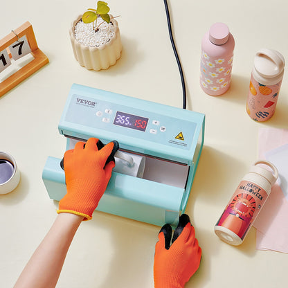 Auto Tumbler Heat Press Machine 311.8-850.5 g Sublimation Mug Heat Press Blue