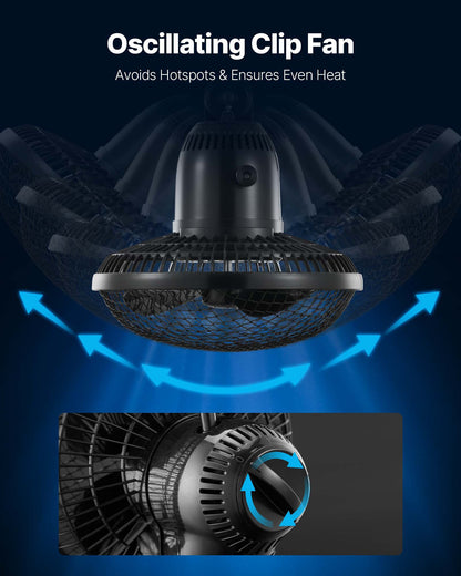 Indoor Grow Tent Kit, 100 x 100 x 200 cm, Indoor Plant Tent with Full Spectrum LED Grow Light & Ventilation System, 600D High Reflective Mylar, Growing Tents for Flower Veggie