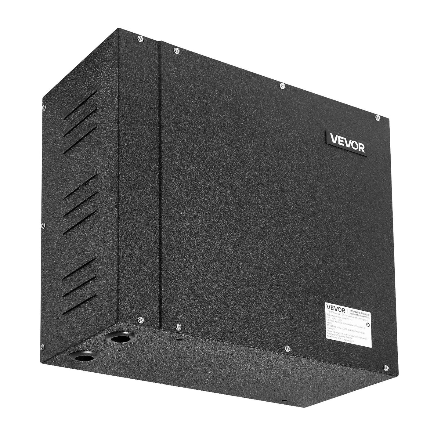 Steam Generator, 7.5 kW Steam Shower System with Controller for Home Sauna Bath Spa, Commercial Auto Drain Kit with Overheat, Dry-Run & Overpressure Protection, 10 Min to 24h Efficient, Black