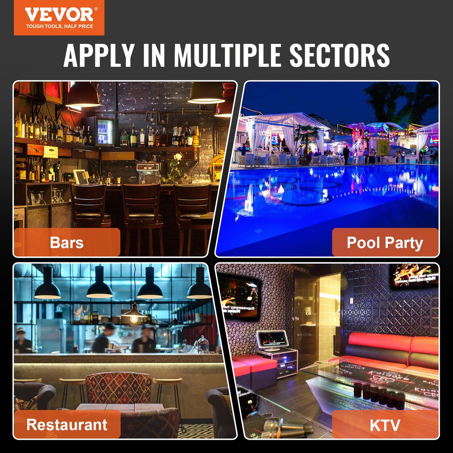 LED Lighted Liquor Bottle Display, 2 Tiers 24 Inch Commercial Illuminated Home Bar Shelf, 2 Steps Whiskey Rack Stand, Acrylic Drink Shelves with RF Remote & App Control, and Multicolor lighting