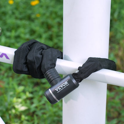 Bike Chain Lock, 3.94 Ft Combination Bicycle Chain Lock with 3 Keys, Heavy Duty Anti-Theft High Security Bike Locks, Perfect for Bike, Motorcycle, Scooter, Bicycle, Door, Fence or Gate, 10mm