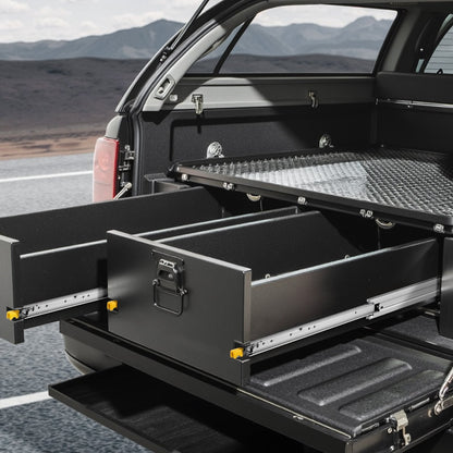 1 Pair Full Extension Drawer Slides 18 20 22 28 30 32 36 38 40 44 48 52 56 60 in, 500 lbs Load Capacity Locking Drawer Slides, Ball Bearing with Lock Side Mount Drawer Slide Rail