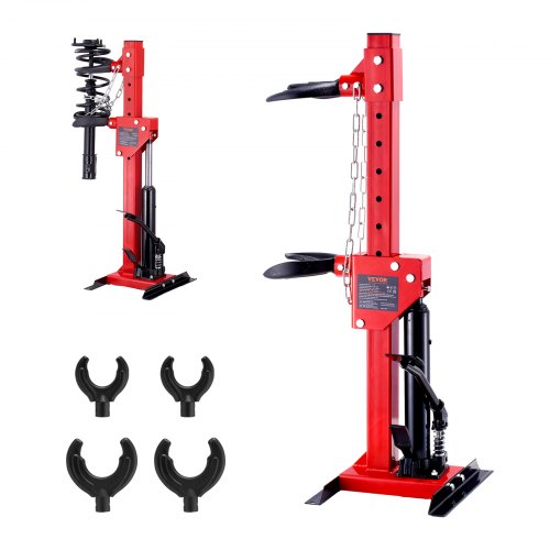 Strut Spring Compressor, 4.5 Ton/4499.6 kg Hydraulic Jack Capacity, 1 Ton Rated Compression Force, Auto Strut Coil Spring Compressor Tool, Hydraulic Spring Compressor for Strut Spring Removing