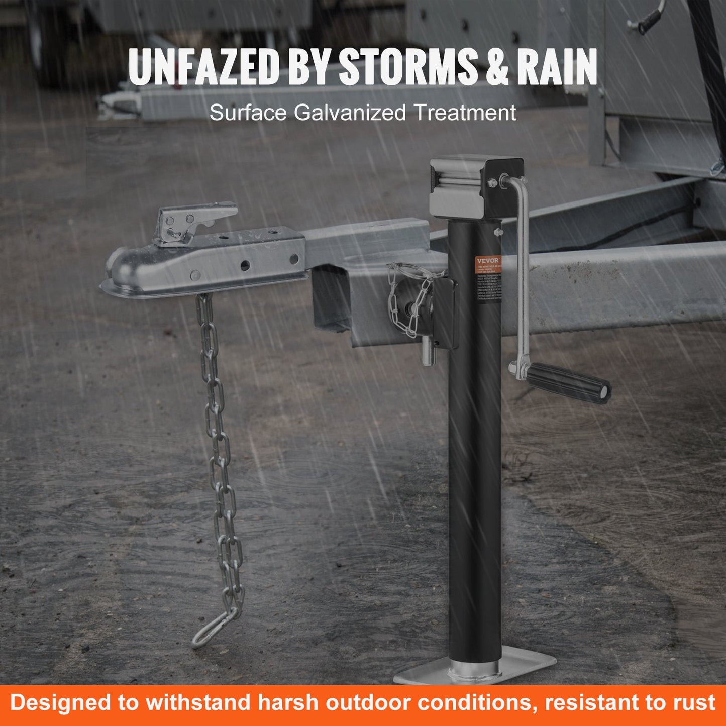 Straight Trailer Coupler, for 2-Inch Hitch Ball, 2-Inch Channel, 3500 lbs Capacity, Heavy Duty Trailer Tongue Coupler, Ideal for Towing Station Wagons, Pickup Trucks, SUVs, Zinc Plated Surface