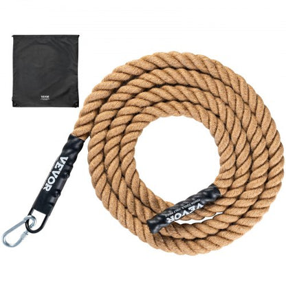 3.8 cm x 457.2 cm Gym Climbing Rope Fitness Strength Training Rope Home Exercise