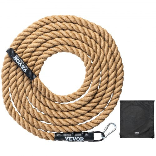 3.8 cm x 762 cm Gym Climbing Rope Fitness Strength Training Rope Home Exercise