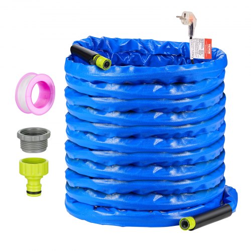 30.5 m Heated Water Hose for RV -45℉ Antifreeze Heated Drinking Water Hose