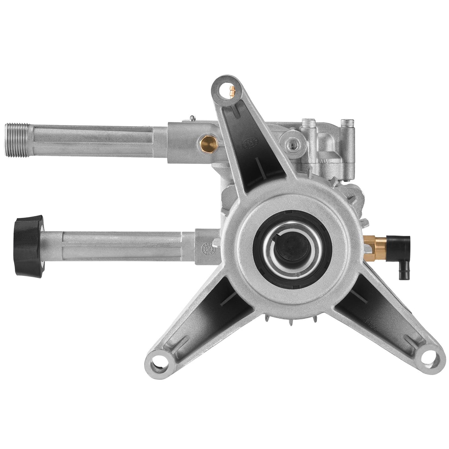 Pressure Washer Pump, 22mm(7/8") Shaft Vertical, 214 bar(3100 PSI), 9.5 L/min(2.5GPM), Replacement Power Washer Pumps Kit with 5 Nozzles, Compatible with Briggs & Stratton, Generac, Devilbiss, Troy Bilt, Honda, Craftsman