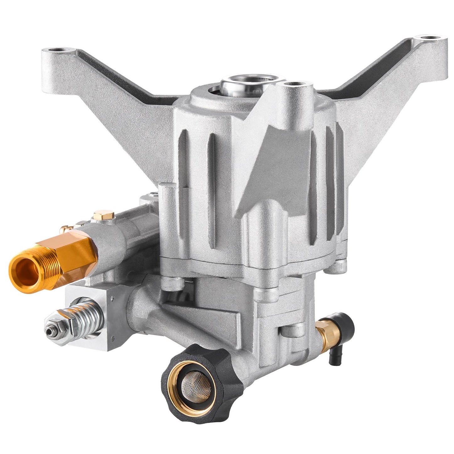 Pressure Washer Pump, 22mm(7/8") Shaft Vertical, 227 bar(3300 PSI), 11 L/min(3.0GPM), Replacement Power Washer Pumps Kit with 5 Nozzles, Hardware and Siphon Tube, Compatible with RYOBI, Honda, Briggs and Stratton